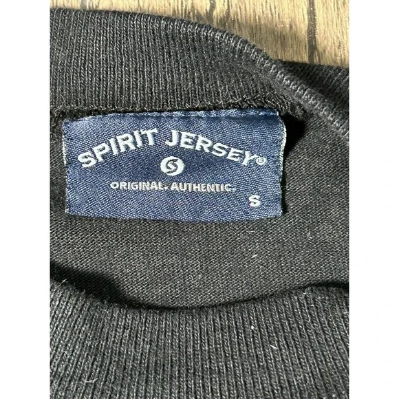 Spirit Jersey WildCard Las Vegas Casino long sleeve shirt Small S black 2 Sided - Picture 7 of 13